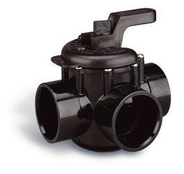 Pentair 3-way pvc 1-12 inch (2 inch slip outside) pool and spa diverter valve | 263037